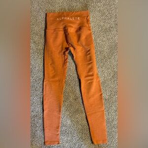 Alphalete leggings orange